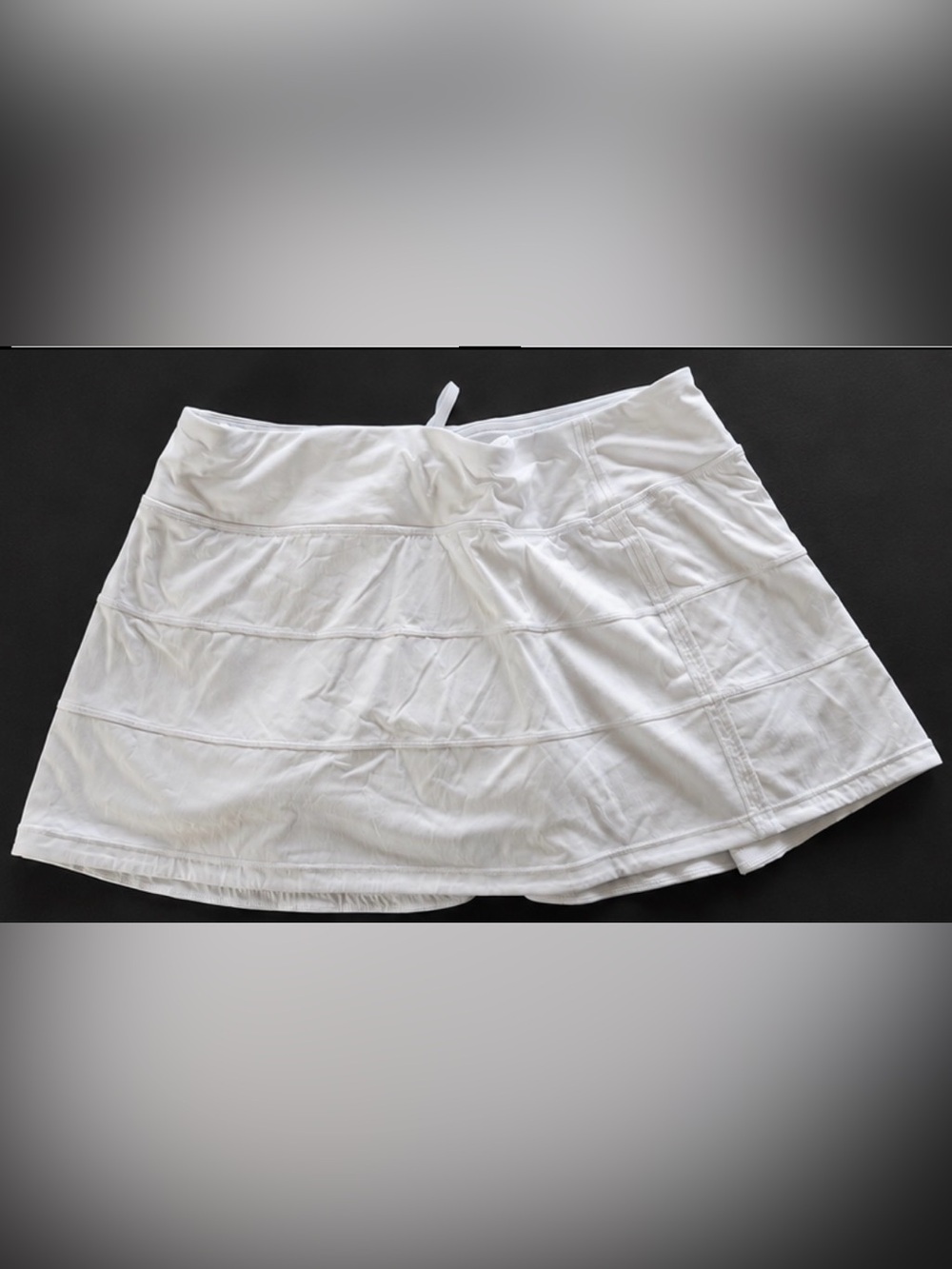 Lululemon Pace-Rise White Women's Skirt